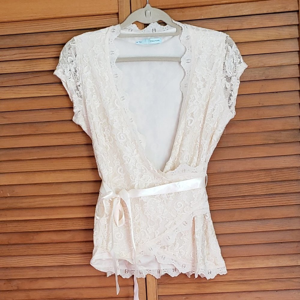 Maurices Lace Blouse